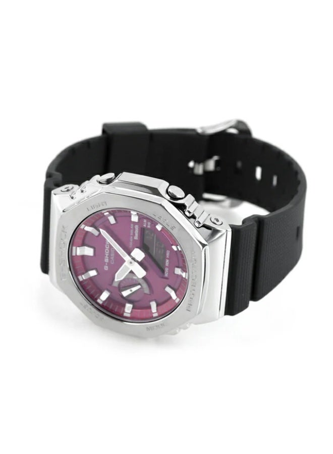 كاسيو ساعة كاسيو جي-شوك ​​جي-ستيل تعمل بالطاقة الشمسية للرجال GBM-2100A-4BDR - Image 3